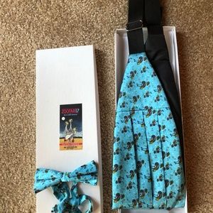 Zoofari Cumberbund and Bowtie